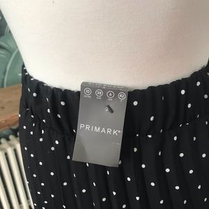 Primark Pleated Skirt 2019 Polka Dot Skirt Primark 2025